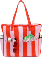 Beach Tote Bag Waterproof Wet Compartment Sandproof 36L