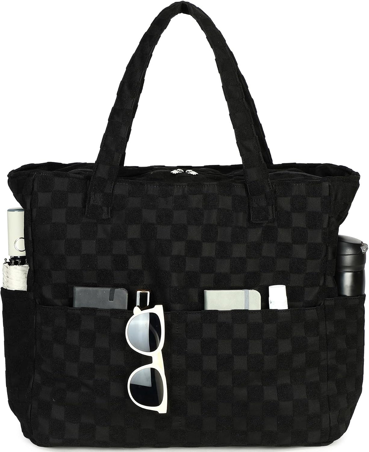 Beach Tote Bag Waterproof Wet Compartment Sandproof 36L