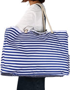 Beach Tote Extra Large Waterproof Polyester With Pouch