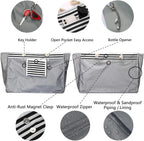 Beach Tote Extra Large Waterproof Polyester With Pouch