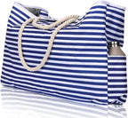 Beach Tote Extra Large Waterproof Polyester With Pouch