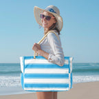 Beach Tote Oversized Water-Resistant & Sandproof