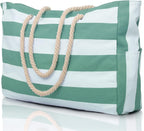Beach Tote Oversized Water-Resistant & Sandproof