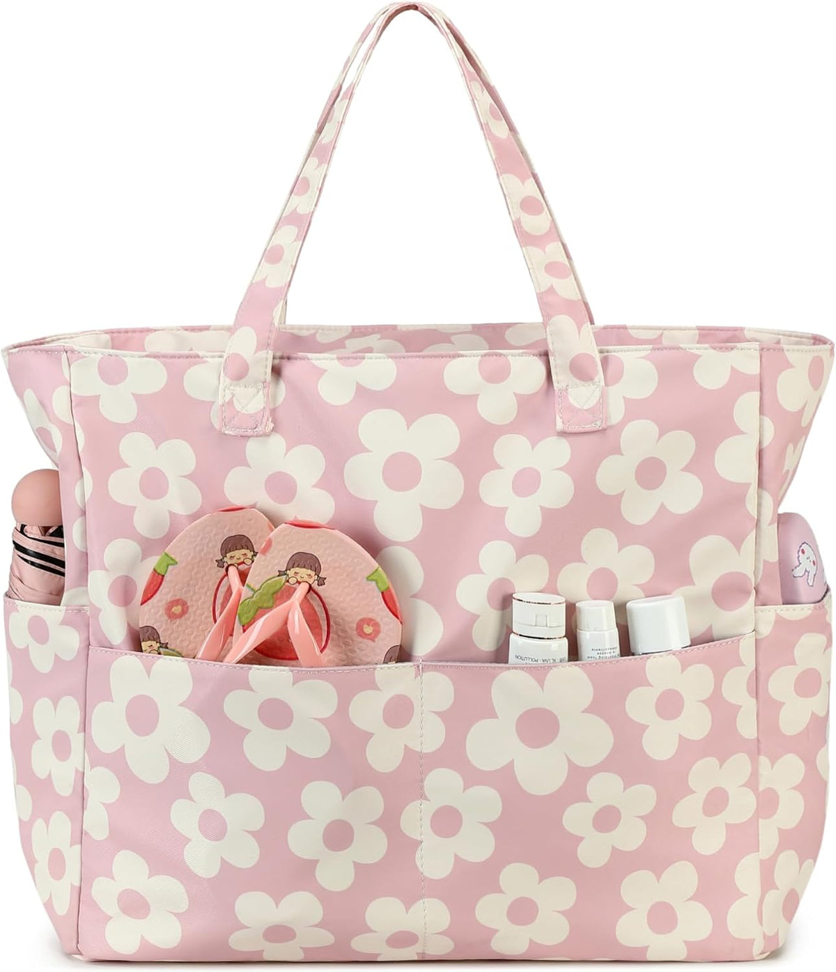 Beach Tote Wet Compartment Sandproof & Lightweight