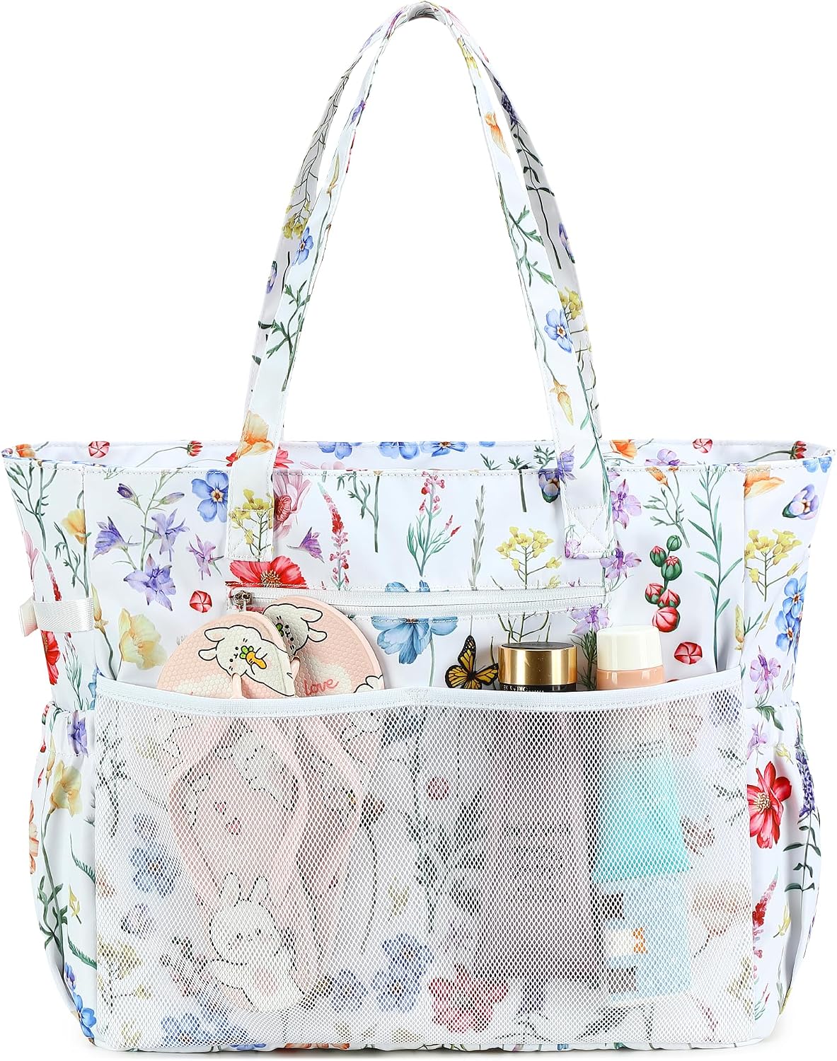 Beach Tote Wet Compartment Sandproof & Lightweight
