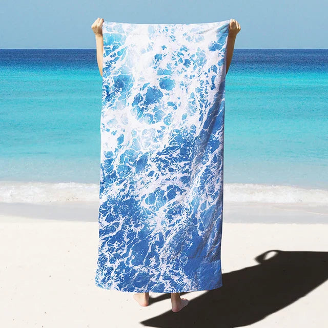 Beach Towel Extra-Large Quick-Dry Microfiber