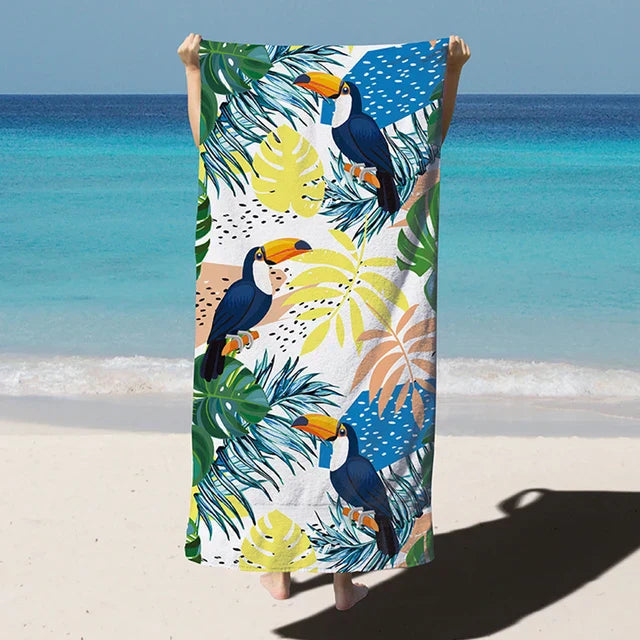 Beach Towel Extra-Large Quick-Dry Microfiber