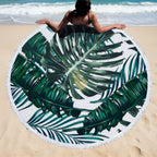 Beach Towel Round Oversized Soft Polyester