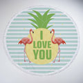 Beach Towel Round Oversized Soft Polyester