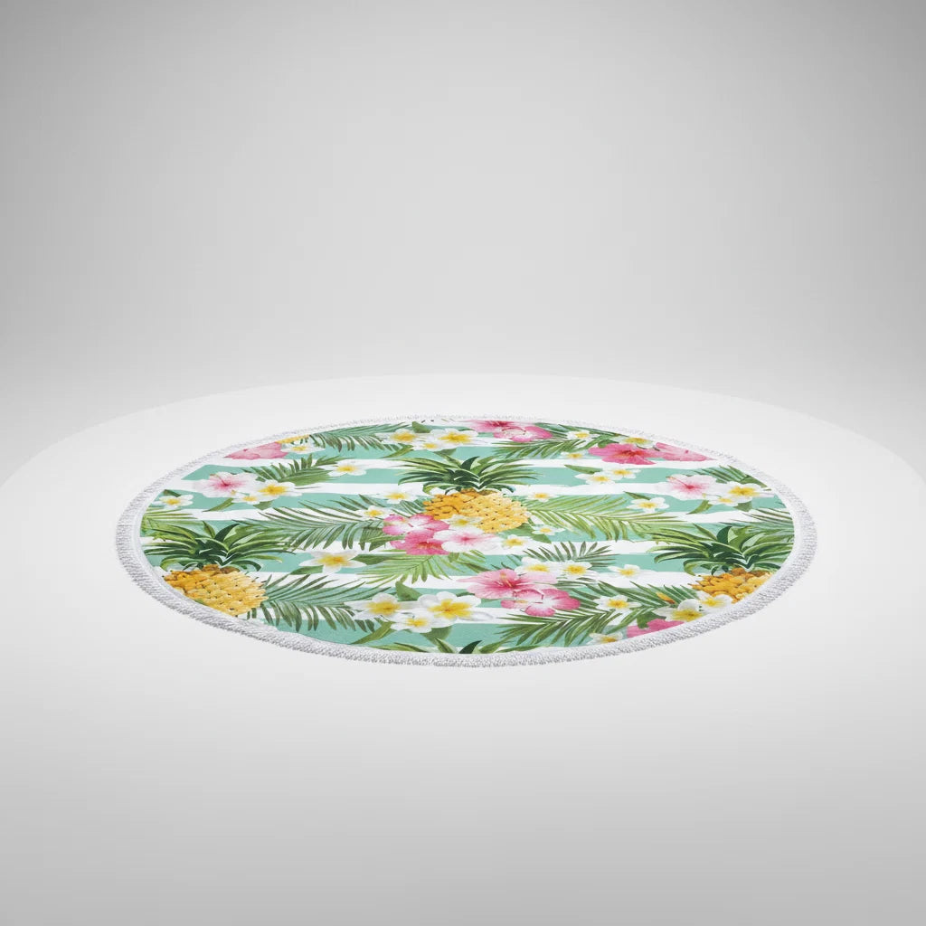 Beach Towel Round Oversized Soft Polyester