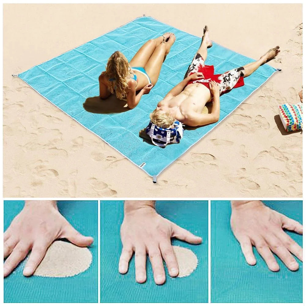 Beach Towel Sand-Repellent Membrane XXL Lightweight & Packable