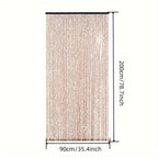 Bead Curtain Bamboo-Style Lightweight 52 Strands