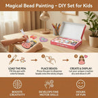 Bead Painting Kit Sorted Beads & Templates