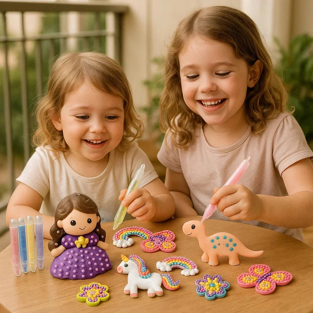 Bead Painting Kit Sorted Beads & Templates