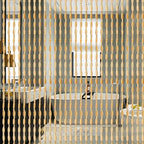 Beaded Door Curtain Bamboo-Like 52 Strands