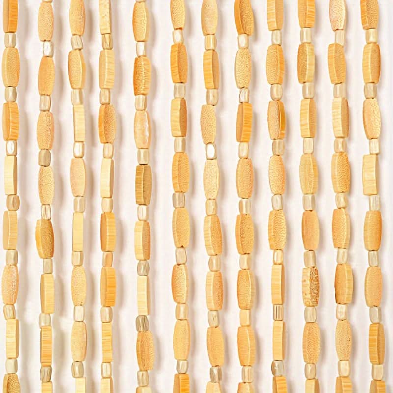 Beaded Door Curtain Bamboo-Like 52 Strands