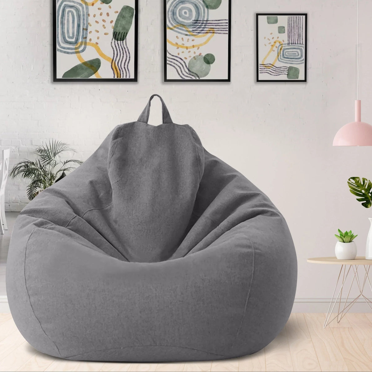Bean Bag Cover Ergonomic Polyester Removable & Machine-Washable