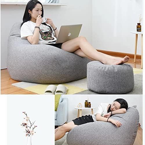 Bean Bag Cover Ergonomic Polyester Removable & Machine-Washable