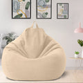Bean Bag Cover Ergonomic Polyester Removable & Machine-Washable