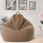 Bean Bag Cover Linen-Look Removable & Washable