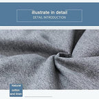 Bean Bag Cover Linen-Look Removable & Washable