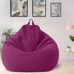 Bean Bag Cover Soft Linen Removable & Machine Washable