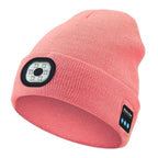 Beanie Hands-Free LED Light & Bluetooth Audio Machine Washable