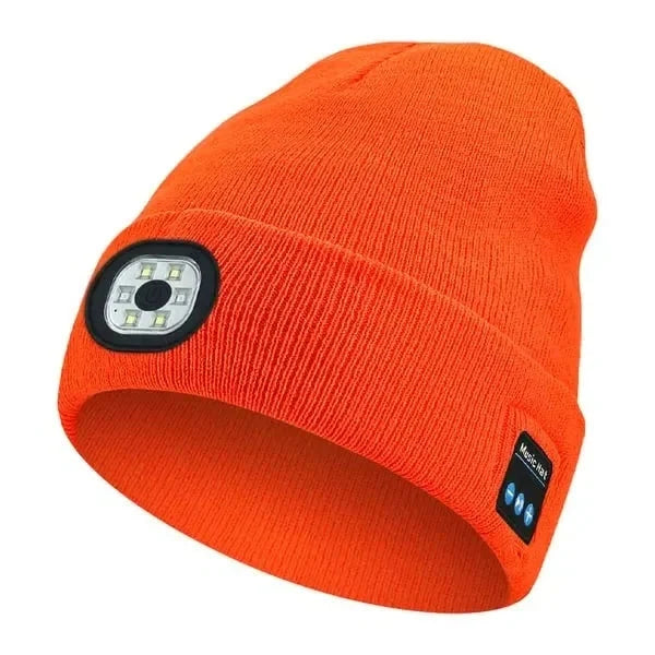 Beanie Hands-Free LED Light & Bluetooth Audio Machine Washable