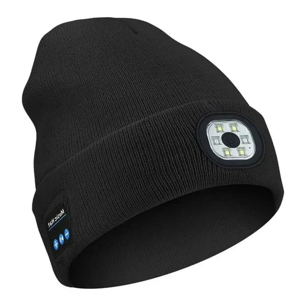 Beanie Hands-Free LED Light & Bluetooth Audio Machine Washable