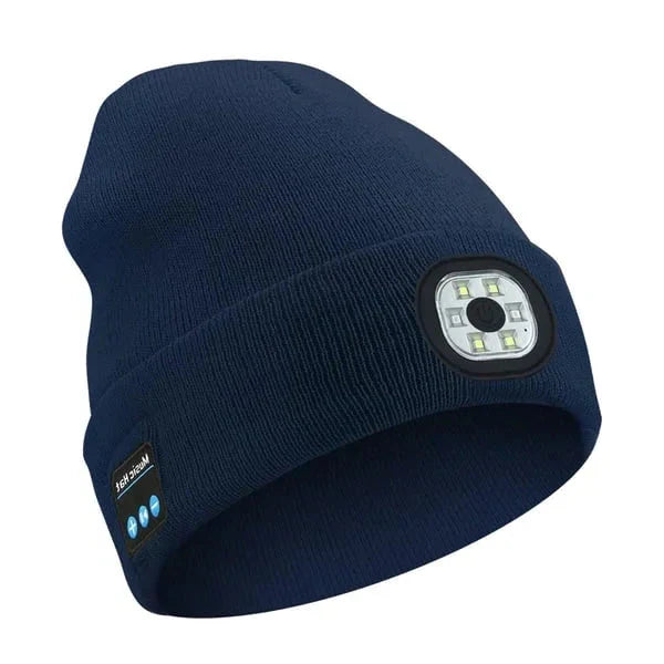 Beanie Hands-Free LED Light & Bluetooth Audio Machine Washable