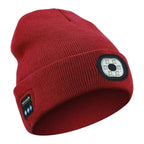 Beanie Hands-Free LED Light & Bluetooth Audio Machine Washable