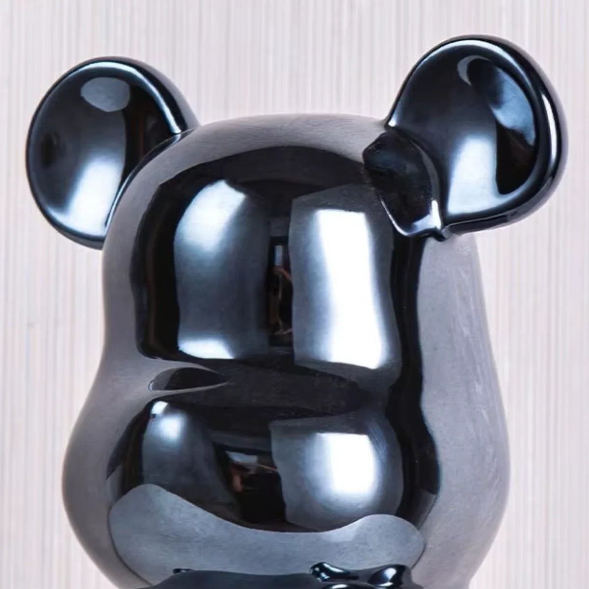 Bear Sculpture Handmade Resin 11 Inch