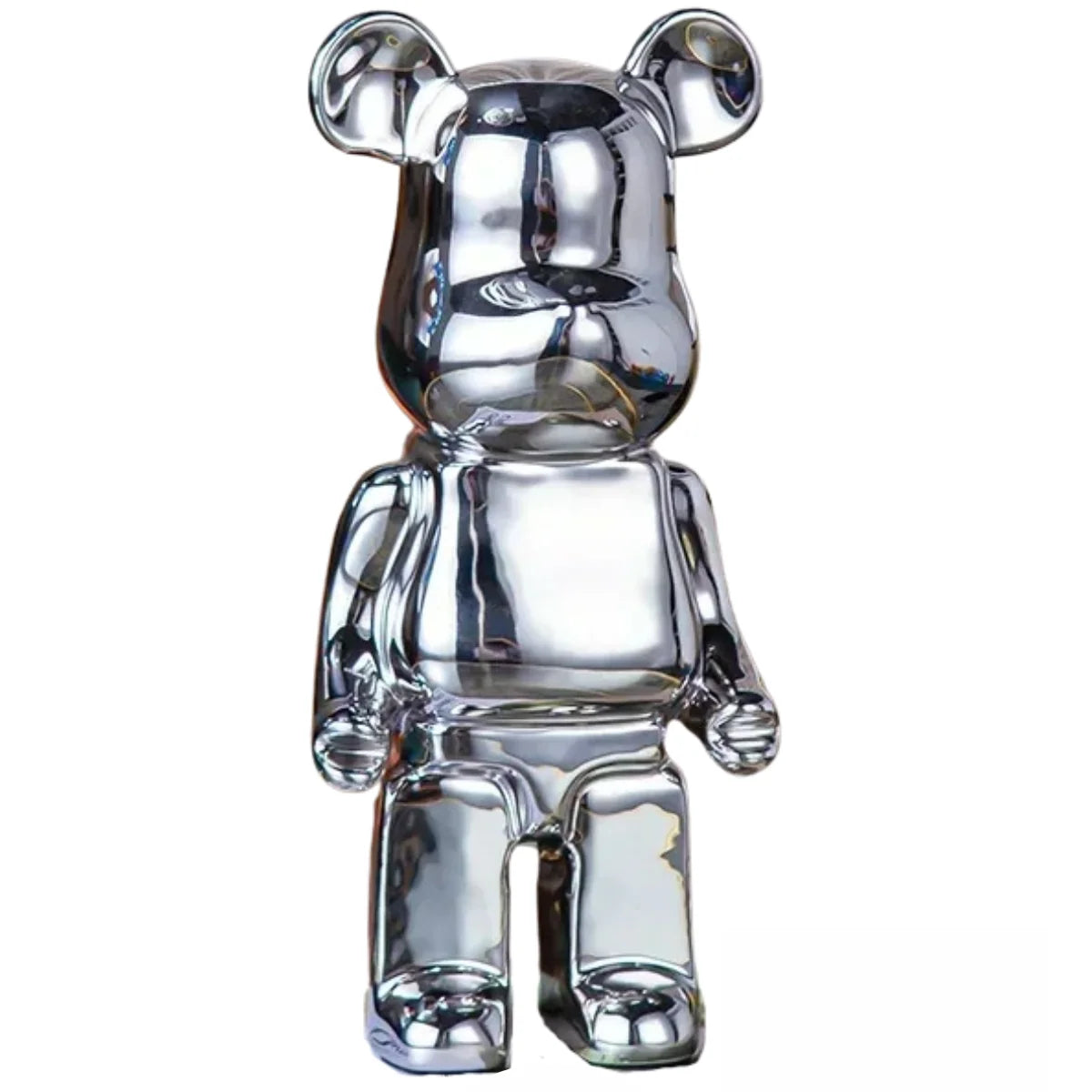 Bear Sculpture Handmade Resin 11 Inch