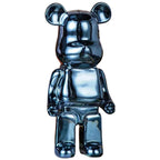 Bear Sculpture Handmade Resin 11 Inch