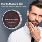 Beard Growth Kit Dermaroller & Nourishing Oils