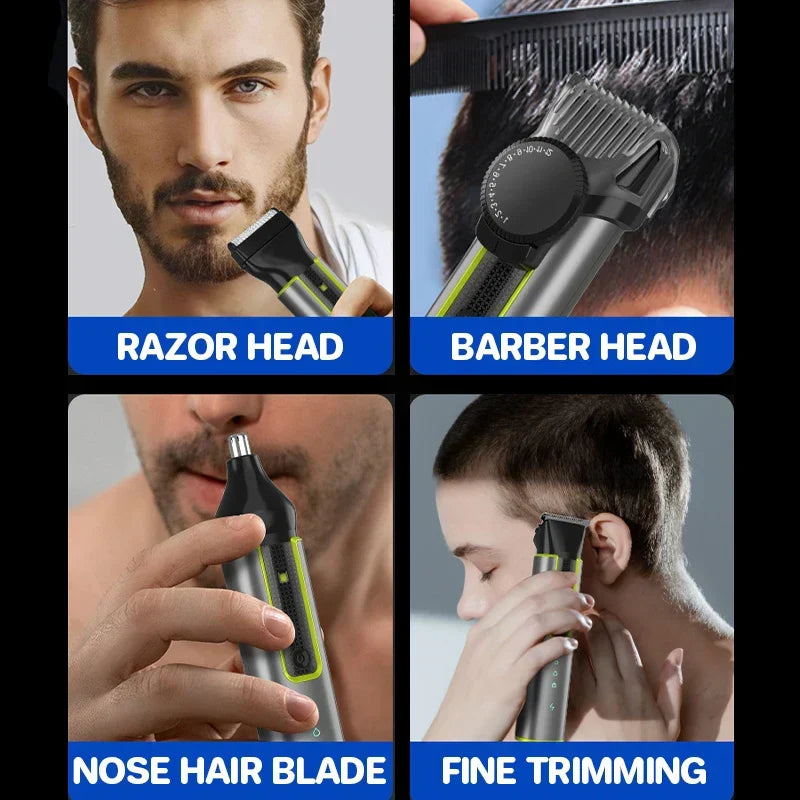 Beard & Hair Trimmer Cordless Waterproof 90 Minute Runtime