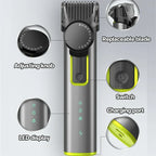 Beard & Hair Trimmer Cordless Waterproof 90 Minute Runtime