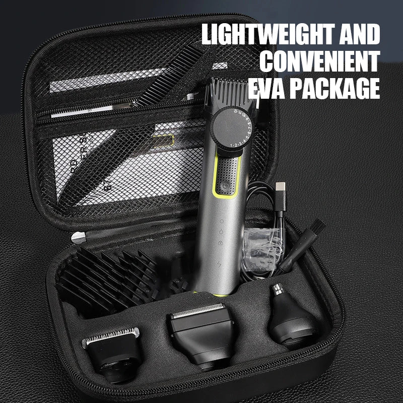 Beard & Hair Trimmer Cordless Waterproof 90 Minute Runtime