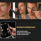Beard Trimmer Cordless LED Stainless Steel Blade