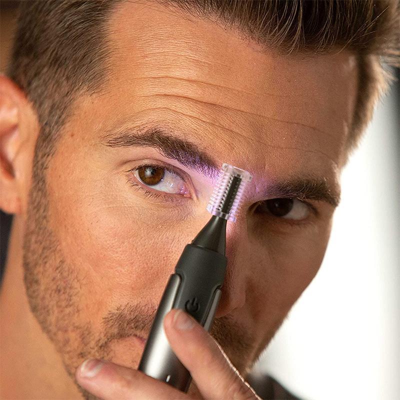 Beard Trimmer Cordless LED Stainless Steel Blade