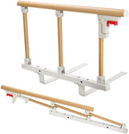 Bed Guard Rail Aluminum Frame Fold-Down Under-Mattress Base