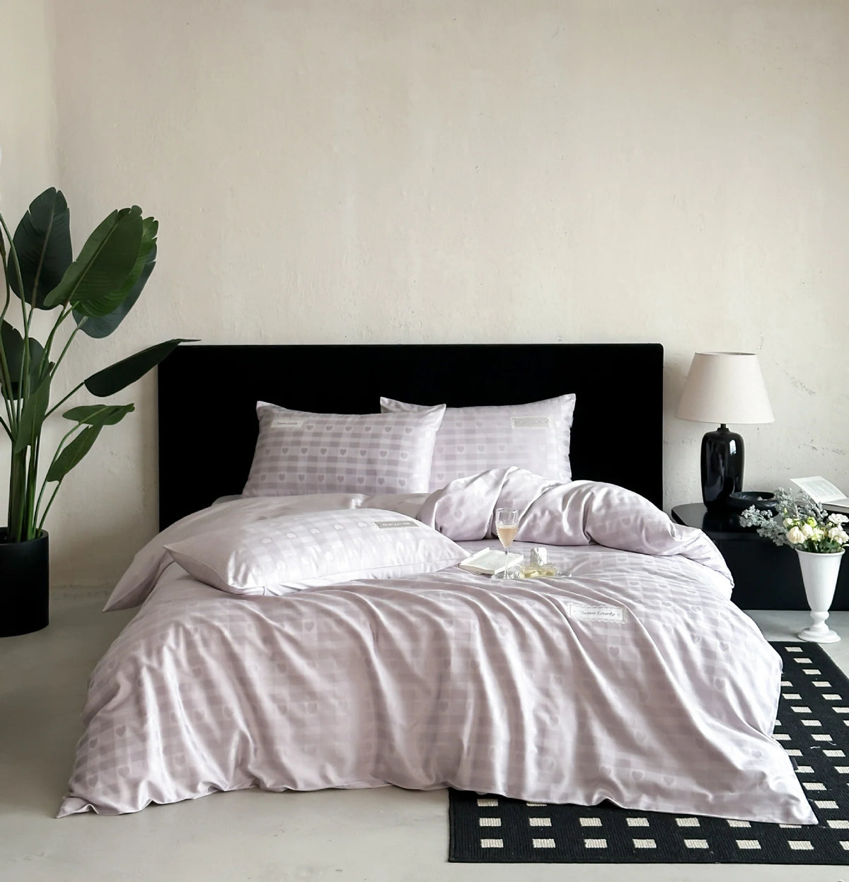 Bed Linen Set Cotton Satin Matte Finish