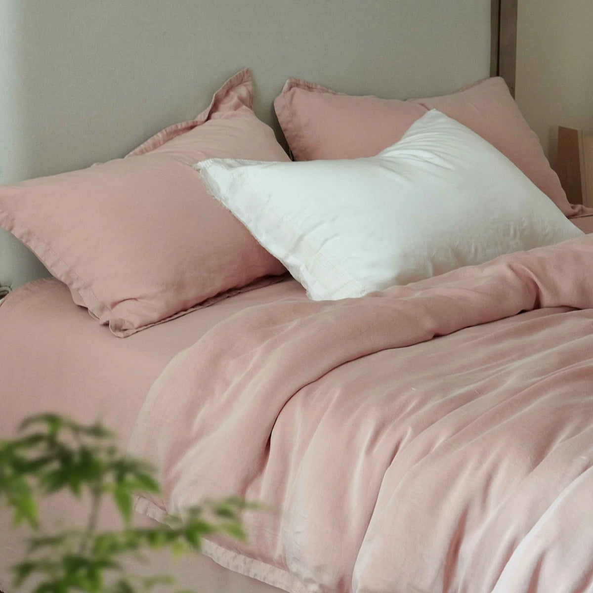 Bed Linen Set Lyocell Satin-Soft Moisture-Regulating