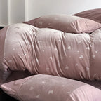 Bed Linen Set Satin Jacquard Breathable Wrinkle-Resistant