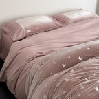 Bed Linen Set Satin Jacquard Breathable Wrinkle-Resistant