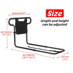 Bed Rail Aluminum Tool-Free 300 lb Capacity
