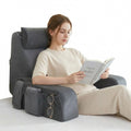 Bed Rest Pillow Contoured Memory Foam Removable Neck Pillow