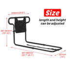 Bed Safety Guard Adjustable Aluminum 300 lb Capacity