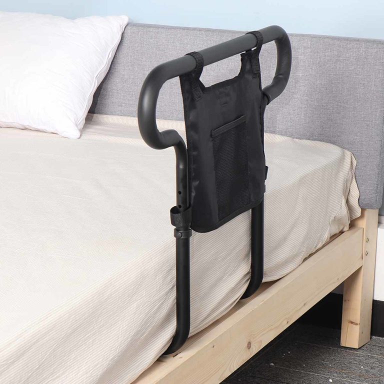 Bed Safety Rail Aluminum 300 Lb Storage Pouch