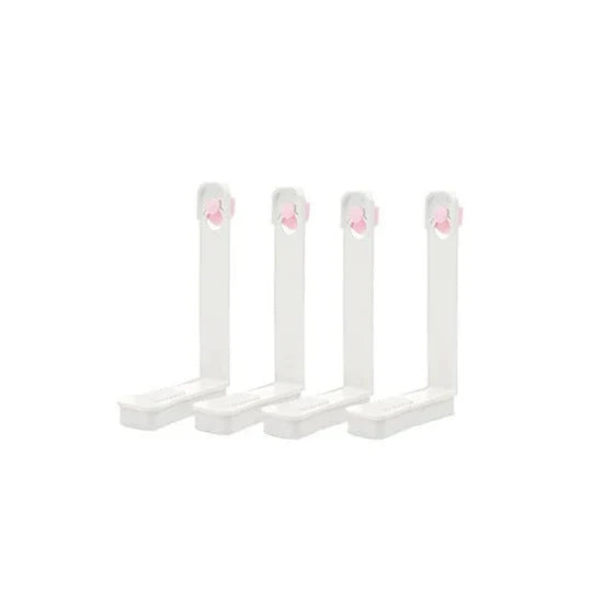 Bed Sheet Gripper Clip Set Low-Profile No-Lift Installation